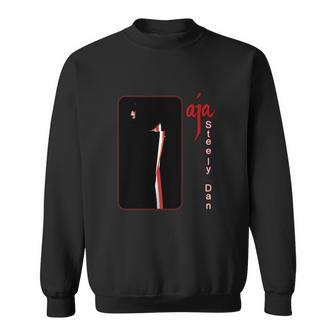 Sweater Unisexe Noir Aja Steely Dan, Tee Graphique pour Fans de Musique - Cadeauxyz