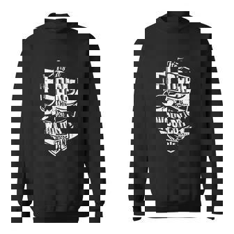 Sweater Unisexe Noir C'est un truc de FLORES, Vous ne comprendriez pas, Identité Familiale - Cadeauxyz