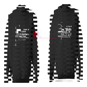 Sweater Unisexe Noir Humour, Type de Sang David Bowie - Cadeauxyz