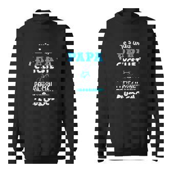 Sweater Unisexe Papa Cycliste, Tee Original pour Amateurs de Vélo - Cadeauxyz