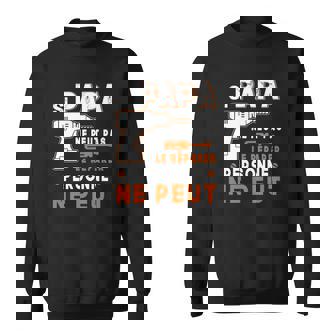 Sweater Unisexe Si Papa Ne Peut Pas Le Réparer - Idée Cadeau Parfaite - Cadeauxyz