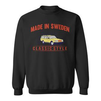 Sweden Car V 240 For Car Lovers Sweatshirt - Seseable