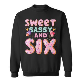 Sweet Sassy And Six Yrs Years Crown Princes Awesome Sweatshirt - Thegiftio UK