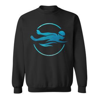 Swimmer Swimming Swim Team Sweatshirt - Monsterry CA