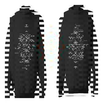 Symbole Indien Amérindien Motif Ethnique Sweater e - Cadeauxyz