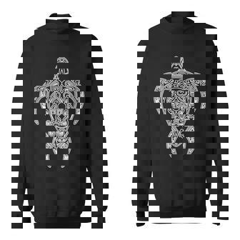 Symbole Tortue New Zealand Culture Danse Haka Sweater e - Cadeauxyz