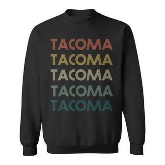 Tacoma Washington Pride Vintage State Retro 70S Washington Sweatshirt - Monsterry CA