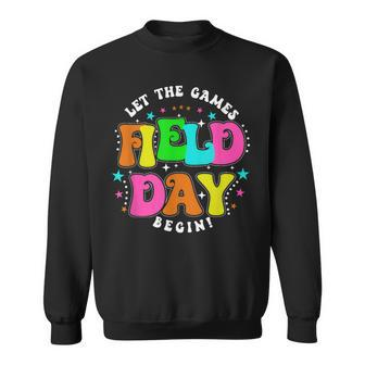 Teacher Student Field Day Let The Games Begin Field Day Sweatshirt - Monsterry