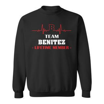Team Benitez Lifetime Member Family Youth Kid 1Kmo Sweatshirt - Seseable