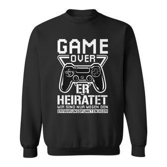 Team Bräutigam Jga Männer Junggesellenabschied Gamer Sweatshirt - Seseable
