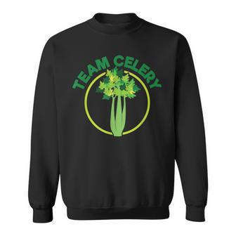 Team Celery Healthy Vegetables Sweatshirt - Monsterry