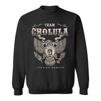 Team Cholula Lifetime Member Cholula Name Sweatshirt - Monsterry