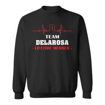 Team Delarosa Lifetime Member Family Youth Kid 1Kmo Sweatshirt - Seseable
