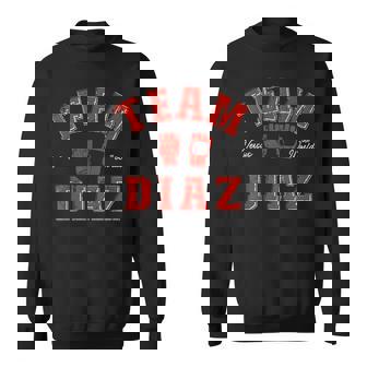 Team Diaz Vs The World Family Last Name Fighter Sweatshirt - Seseable