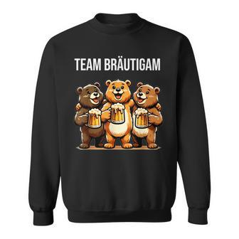 Team Groom Jga Stag Party Bear Jga Sweatshirt - Seseable