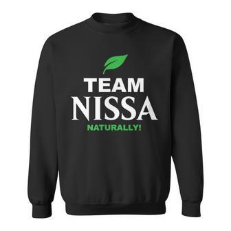 Team Nissa Naturally Magic Gamer Green Mana Sweatshirt - Monsterry CA
