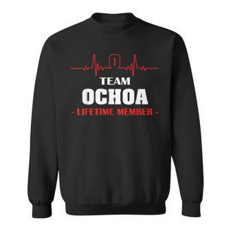 Team Ochoa Lifetime Member Family Youth Kid 5Ts Sweatshirt - Seseable
