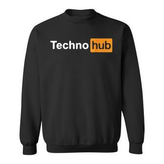 Techno Hub Music Festival Techno Music Lovers Or Dj Sweatshirt | Mazezy