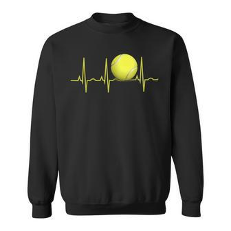 Tennis Heartbeat Tennis For Players & Coaches Sweatshirt - Monsterry UK