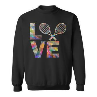 Tennis Player Sports Game Tennis Sports Game Love Sweatshirt - Monsterry