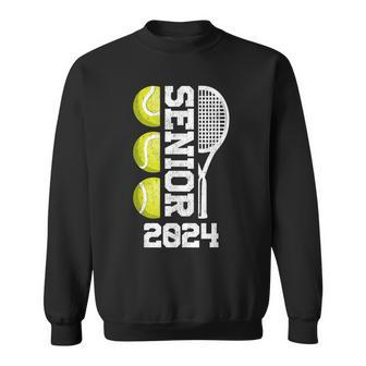 Tennis Senior 2024 Player Class Of 2024 Graduation Game Day Sweatshirt - Monsterry
