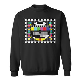 Test Pattern Radio Tv Sweatshirt - Monsterry AU