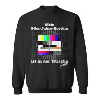 Test Picture 90S Costume Is In Der Wäsche Retro Outfit S Sweatshirt - Seseable