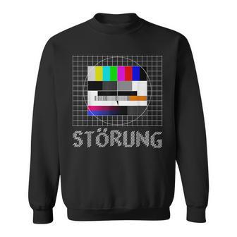 Testbild Störung Vintage Retro Sweatshirt - Seseable