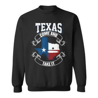 Texas Come And Take It Cannon Texas Revolution Gonzales Flag Sweatshirt - Monsterry UK