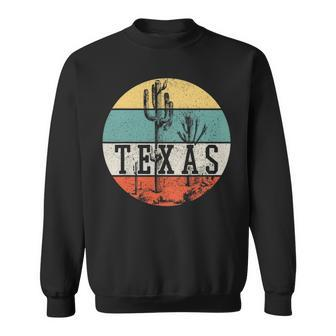 Texas Country State T Traveler Retro Vintage Sweatshirt | Mazezy
