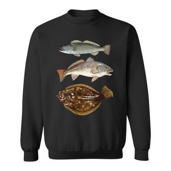 Texas Slam Florida Slam Carolina Slam Fishing Sweatshirt - Monsterry UK