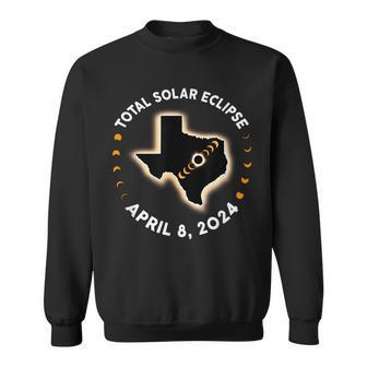 Texas Total Solar Eclipse 2024 Totality April 8 2024 America Sweatshirt - Monsterry UK