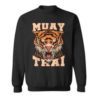 Thai Boxer Tiger Muay Thai Sweatshirt - Geschenkecke