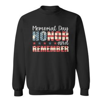 Thank You Patriotic Memorial Day 4Th Of July Us Flag Sweatshirt - Monsterry DE