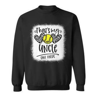 That's My Uncle Out There Number 69 Softball For Nephew Sweatshirt - Monsterry UK