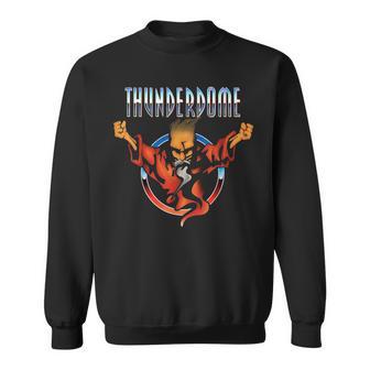 Thunderdome Navy And Black Sweatshirt - Monsterry UK