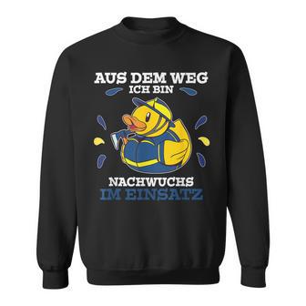 Thw Junior In Einsatz Technical Hilfswerk Aus Dem Weg Sweatshirt - Seseable