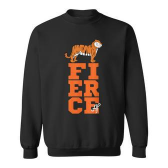 Tiger Fierce Animal Lover Sweatshirt - Thegiftio UK