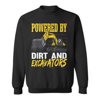 Toddler Construction Vehicle Excavator Sweatshirt - Seseable