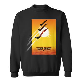 Top-Gun Poster Sweatshirt - Seseable