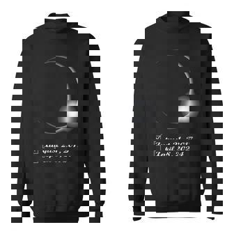 Total Eclipse 2017 And 2024 Totality Sweatshirt - Thegiftio