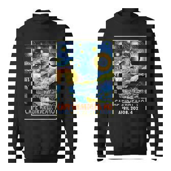 Total Eclipse 2024 Cape Girardeau Missouri Starry Night Sweatshirt - Thegiftio