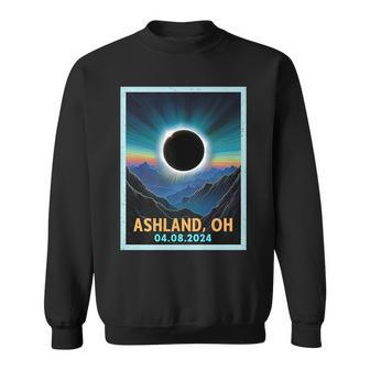 Total Solar Eclipse 2024 Ashland Ohio Vintage Sweatshirt - Monsterry DE