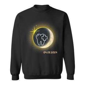 Total Solar Eclipse 2024 Dentist Solar Eclipse Th Dental Sweatshirt | Mazezy CA