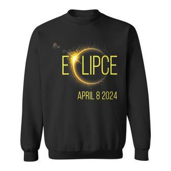 Total Solar Eclipse 2024 April 8 Solar Eclipse 2024 Sweatshirt - Thegiftio UK