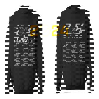 Total Solar Eclipse 2024 The Indiana Tour Totality Path Sweatshirt | Mazezy