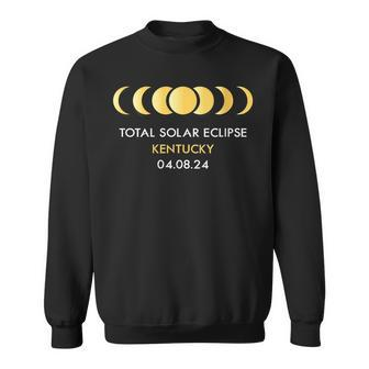 Total Solar Eclipse 2024 Kentucky America Totality 040824 Sweatshirt - Thegiftio UK