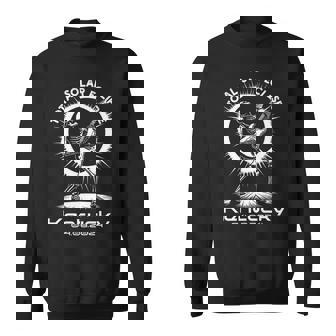 Total Solar Eclipse 2024 Kentucky Skeleton Electric Guitar Sweatshirt - Thegiftio