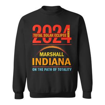 Total Solar Eclipse 2024 Marshall Indiana April 8 2024 Sweatshirt - Monsterry UK