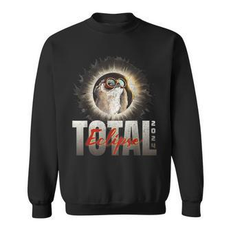 Total Solar Eclipse 2024 Sloth Sweatshirt - Thegiftio UK